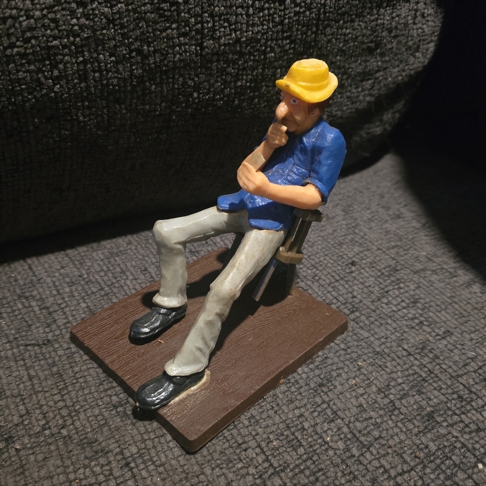 Wilton | Vintage 1978 "Old Man" Cards Cake Topper